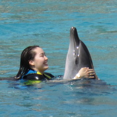 Фончик с дельфинами, Дубай 2011