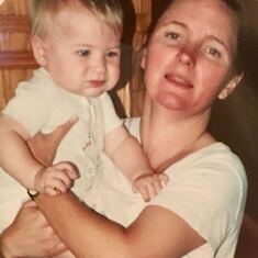 Kieran and Tante Evy, both cherished forever in the Derksen family