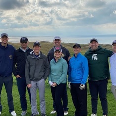 Arcadia Bluffs, Michigan we had to plans for Kim to join us again this year. Heart Broken
