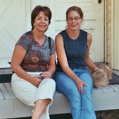 kim and debbie in 2005