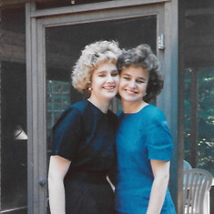 Sisters Kim & Kris, Chadds Ford, PA 1980s