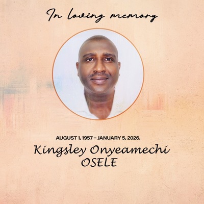 Kingsley Onyeamechi Osele (Baba K)