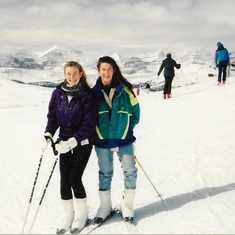 Kirsten&TammyBanff,Canada1995
