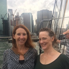 Kirsten and Liz aboard the Pioneer Schooner (2017)