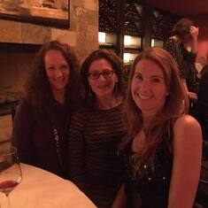 Lisa, Lisa, Kirsten at Kirsten's 50th!