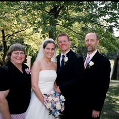 Kitty and Jim were with us on our special day in 2005 as Jim led our marriage ceremony!