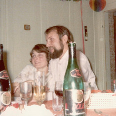 Sylvester mit der MGE in Witikon 1976