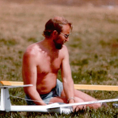 Mit der Modellfluggruppe auf dem Hochybrig 1979