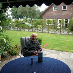2009 - Klaus im Garten