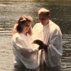 He was proud to be able to lead students to God, and be part of their baptism