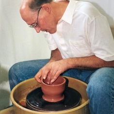 He loved pottery