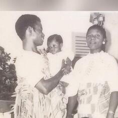 KD with his Dad and Mum