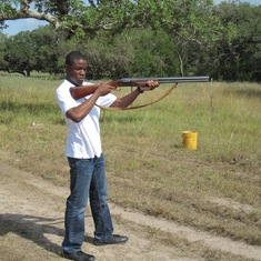 South TX rifle training