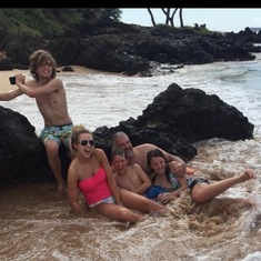 Loved going to Hawaii with all of his family 