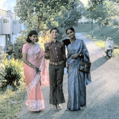1973 - Going to a wedding in Singapore