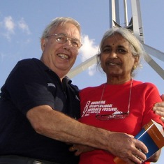 2007 - Peter and Kotha in Canberra