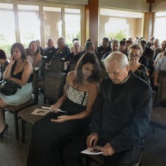 2014-01-25 - Family and friends attending Kotha's funeral service at Lake Macquarie Memorial Park