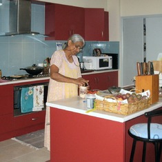 2010-12-25 - Kotha preparing lunch on Christmas Day