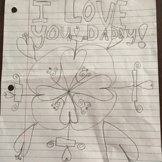 Hailey Anderson picture for her Daddy