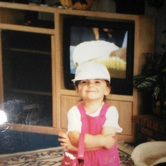 Too cute  and always loved hats