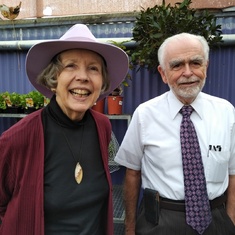 With Les in 2019