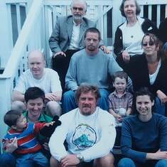 With Les and kids and grands in 2006