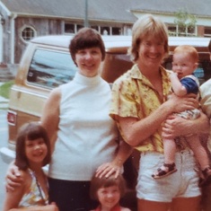 With cousin Eric holding baby Eric in 1977