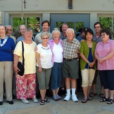 Family gathering at Pere Marquette State Park Lodge in Illinois (2009)