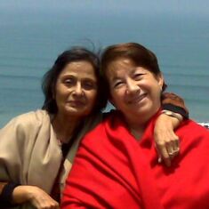 With Gloria in Bogota circa 2009