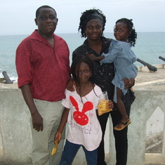 Kojo Ofori and family
