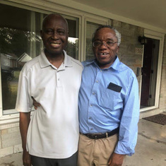 Dr. Dugbatey with Dr. Edem Agama in Florissant, MO (2019)