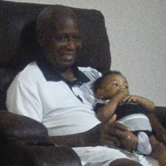 Dr. Dugbatey and his great nephew Master Anthony.