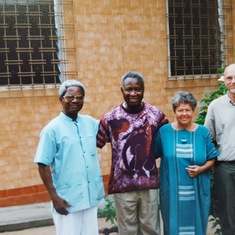 kwesi, Jeff and friends, Kpalime, Togo