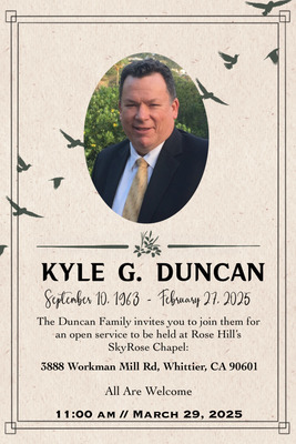 Kyle Griffin Duncan