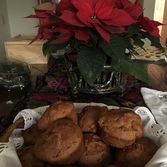 Kyoko's sweet potato ginger muffins