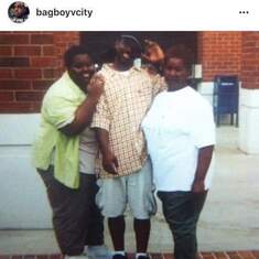 2002 - at UAB dropping her nephew Virgil off for his 1st year of college with her momma