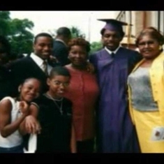 Throwback from her nephew, Virgil's PSM High School graduation, 2002