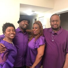 Family picture after LaDonna's service 06/14/2019 (Flag Day - my sister's homegoing was on a holiday)