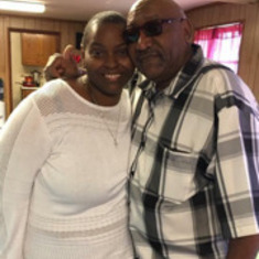 LaDonna with her last living uncle, Walter Erving