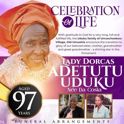 Lady Adetutu Aduku Nee Da Costa