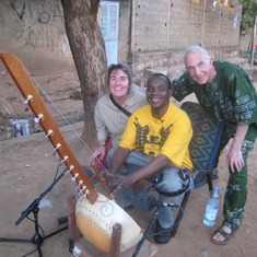 Our shared dream, spending time with Toumani Diabate, Bamako Dec 2009