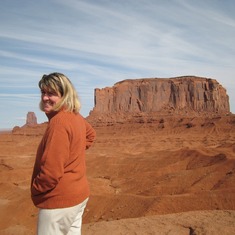 She loved Monument Valley Nov 2007