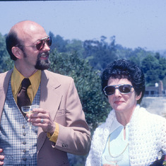 Laila and Jack at Rosenau Wedding-1976