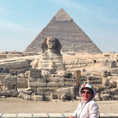 Laila in Egypt,Giza 1984