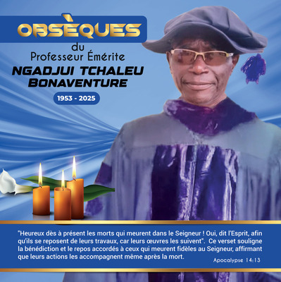 PROFESSOR EMERITUS BONAVENTURE NGADJUI TCHALEU