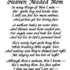 Heaven--Mom