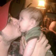 Lane and his Daddy