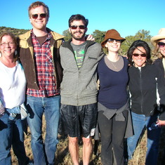 Lone Mountain Ranch NM, a hike with board members and staff post board meeting.