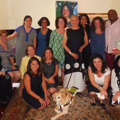 The wonderful group of colleagues gathered in New York on June 16 to honor Lani. Like in SF, so many more people wanted to be there but couldn't. She was so deeply loved by her work community.