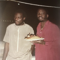 Dad and Uncle Gbenga